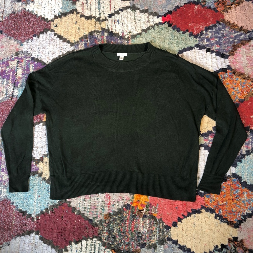 BP Forest Green Knit Top